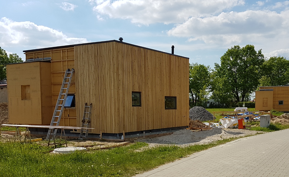 Minihaus Baustelle 07-2017 - neues gesundes bauen Minihaus Baustelle 07-2017 - neues gesundes bauen