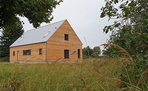 Haus in Landschaft